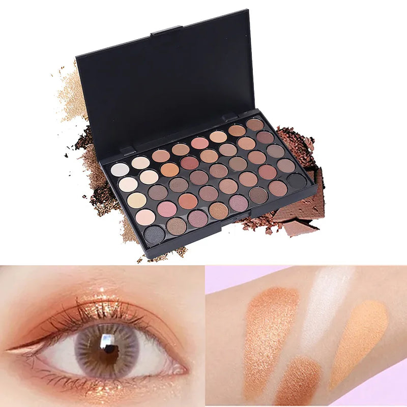 Paleta com 40 Sombras Resistente à água